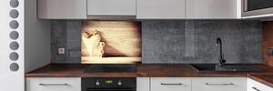 Skleněný panel do kuchyně Láska pl-pksh-100x70-f-98523740