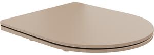 Mexen deska pomalu zavírající se slim, duroplast, cappuccino mat - 39740064
