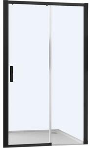 EBS Trend Easy Black Sprchové dveře 120 cm, pravé, černá mat