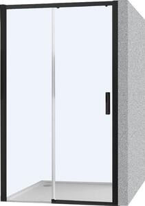EBS Trend Easy Black Sprchové dveře 120 cm, levé, černá mat