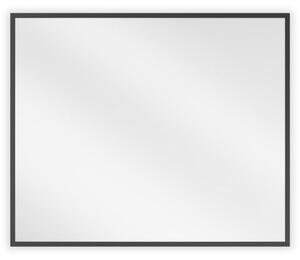 Mexen Loft obdélníkové koupelnové zrcadlo 60 x 50 cm, černý rám - 9852-060-050-000-70