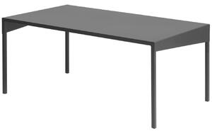 Nordic Design Černý kovový konferenční stolek Narvik 100x60 cm