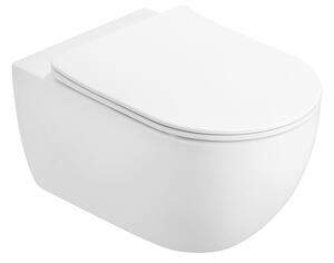 Mexen Carmen 2.0 WC Mísa Rimless Tornado se sedátkem slow-close slim, duroplast, bílý lesk - 3088L4000T