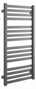 Emmy Design Koupelnový radiátor kombinovaný Luka 96x50 cm šedá metalik