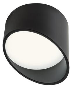 Redo 01-1628 Uto, černé stropní svítidlo LED 6W 3000K, průměr 12cm