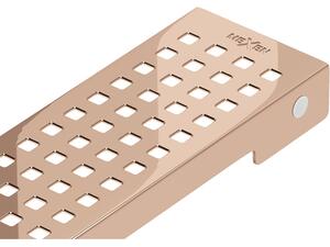 Mexen Flat M08 krytka žlabu 50 cm, růžové zlato, 1625050