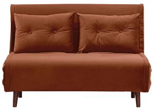 ROZKLÁDACÍ POHOVKA, textil, oranžová Livetastic - Rozkládací pohovky, Online Only