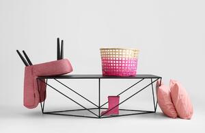 Nordic Design Kovový konferenční stolek Deryl 140x80 cm