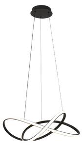 LED Stmívatelný lustr na lanku LED/85W/230V 3000-6500K + dálkové ovládání