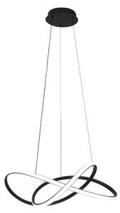 LED Stmívatelný lustr na lanku LED/85W/230V 3000-6500K + dálkové ovládání
