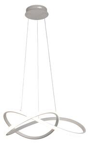 LED Stmívatelný lustr na lanku LED/85W/230V 3000-6500K + dálkové ovládání