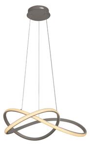 LED Stmívatelný lustr na lanku LED/85W/230V 3000-6500K + dálkové ovládání