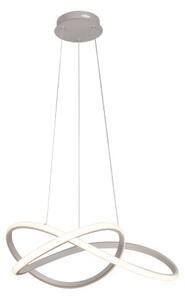 LED Stmívatelný lustr na lanku LED/85W/230V 3000-6500K + dálkové ovládání