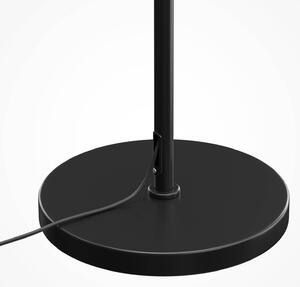 Maytoni Stojací lampa Dallas, černá/černá, výška 150 cm, 6 žárovek, stmívač stmívatelný, stmívatelný, Černá, Obývací pokoj / jídelna, Sklo, Moderní, Koule