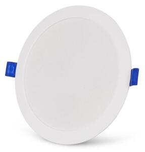 Vestavný LED panel 12W 1160lm, teplá, kruhový, 15cm