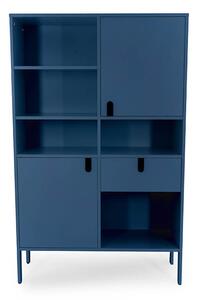 Knihovna nuo 109 x 176 cm modrá