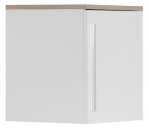 Závěsná skříňka LEONIDAS 40 - dub premium/bílá