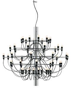 Flos A1501057 2097-50, luxusní chromový lustr, 50x15W E14 mléčná, prům. 100cm, výška 88cm