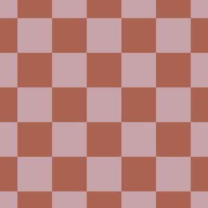 Tapeta se šachovnicovým vzorem, červeno-hnědá, růžová, 131419, Color Pop, Esta Home