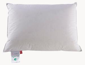 Tříkomorový péřový polštář Organic Care, měkký