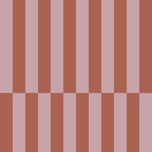 Tapeta s pruhy, červeno-hnědá, růžová, 131216, Color Pop, Esta Home