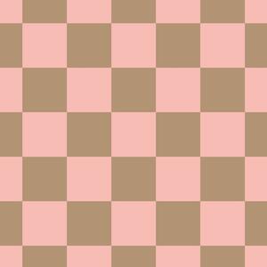 Tapeta se šachovnicovým vzorem, zlato-hnědá, starorůžová, 130913, Color Pop, Esta Home