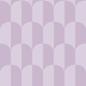 Tapeta s ArtDeco vzorem, fialová, 139987, Color Pop, Esta Home