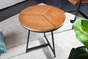 Kulatý konferenční stolek - Oak Elegance, 45 cm