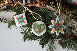 Set vánoční ozdobný štítek