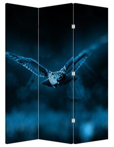 Paraván - Letící sova (126x170 cm)