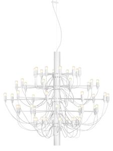 Flos A1501009 2097-50, luxusní matně bílý lustr, 50x15W E14 mléčná, prům. 100cm, výška 88cm