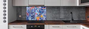Panel do kuchyně Květinový vzor pl-pksh-100x70-f-129495828