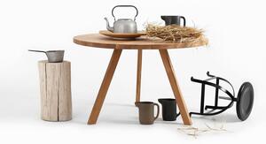 Nordic Design Přírodní masivní jídelní stůl Tree 120 cm