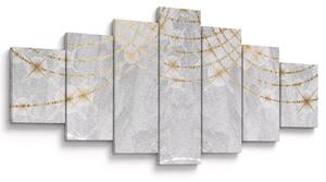 Obraz - Beton s designem (210x100 cm)