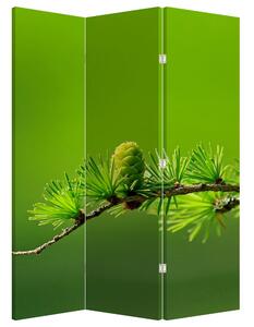 Paraván - Zelená šiška (126x170 cm)