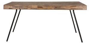 White Label Dřevěný jídelní stůl WLL SURI 160x78 cm
