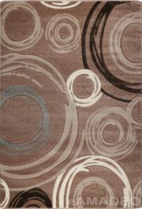 Kusový koberec NAIROBI 5688A hnědý - 120x170 cm | 160x230 cm - 120x170cm | 160x230cm