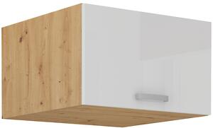 STL 60 cm skříňka horní jednodveřová (otevírání nahoru, hloubka 57 cm) ARTISAN Barevné provedení ARTISAN: Cappuccino lesk