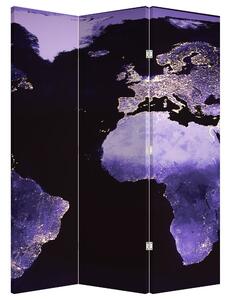 Paraván - Země z vesmíru (126x170 cm)
