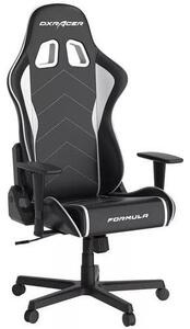 Kancelářská židle DXRacer OH/FML08/NW - černá/bílá