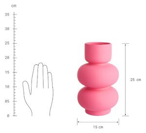 PINK Váza 25 cm