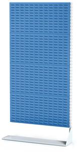 Perforovaný stojan s panely na boxy, 4 patra, přístavné pole