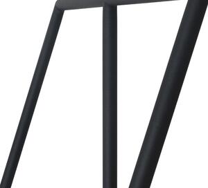 Nordic Design Černý kovový věšák Tenzo 64 cm