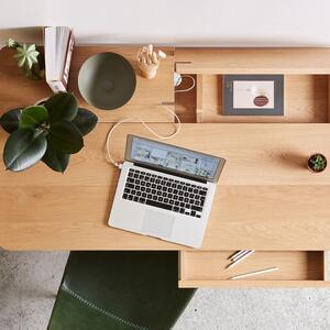 Dřevěný pracovní stůl Kave Home Julia 120 x 65 cm