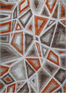 Kusový koberec Walton 5797A - oranžový - 60x110cm