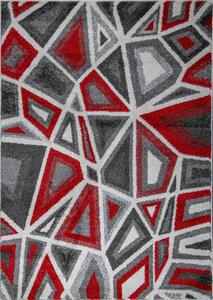 Kusový koberec Walton 5797A - červený - 140x200cm