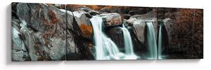 Obraz - Vodopády (170x50 cm)