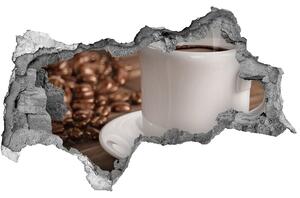Samolepící nálepka beton Šálek kávy nd-b-80012993