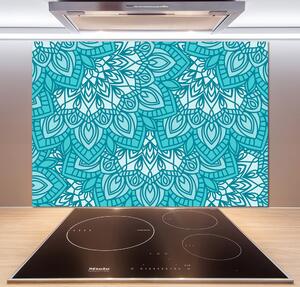 Skleněný panel do kuchynské linky Ornamenty pl-pksh-100x70-f-79625125