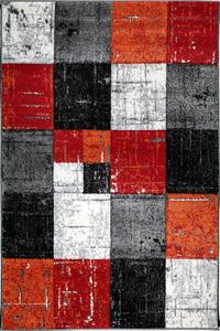 Kusový koberec Jasper 20762 910 červený/černý - 160x230cm